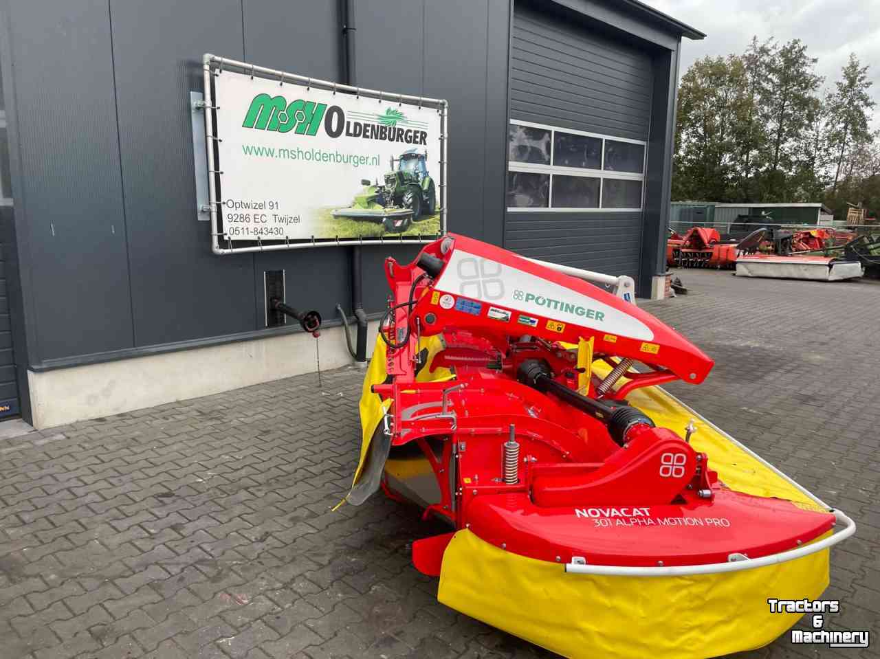 Mähwerk Pottinger Novacat 301 AM ED Pro frontmaaier