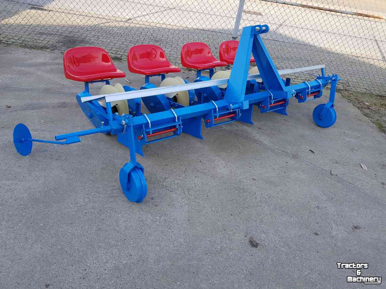 Pflanzmaschine  2 rij  en 4 rij plantmachine