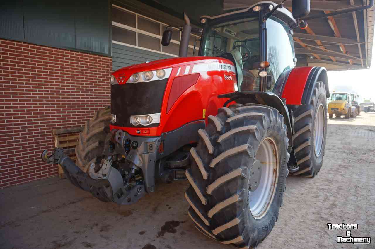 Schlepper / Traktoren Massey Ferguson 8660 Dyna-VT F-PTO