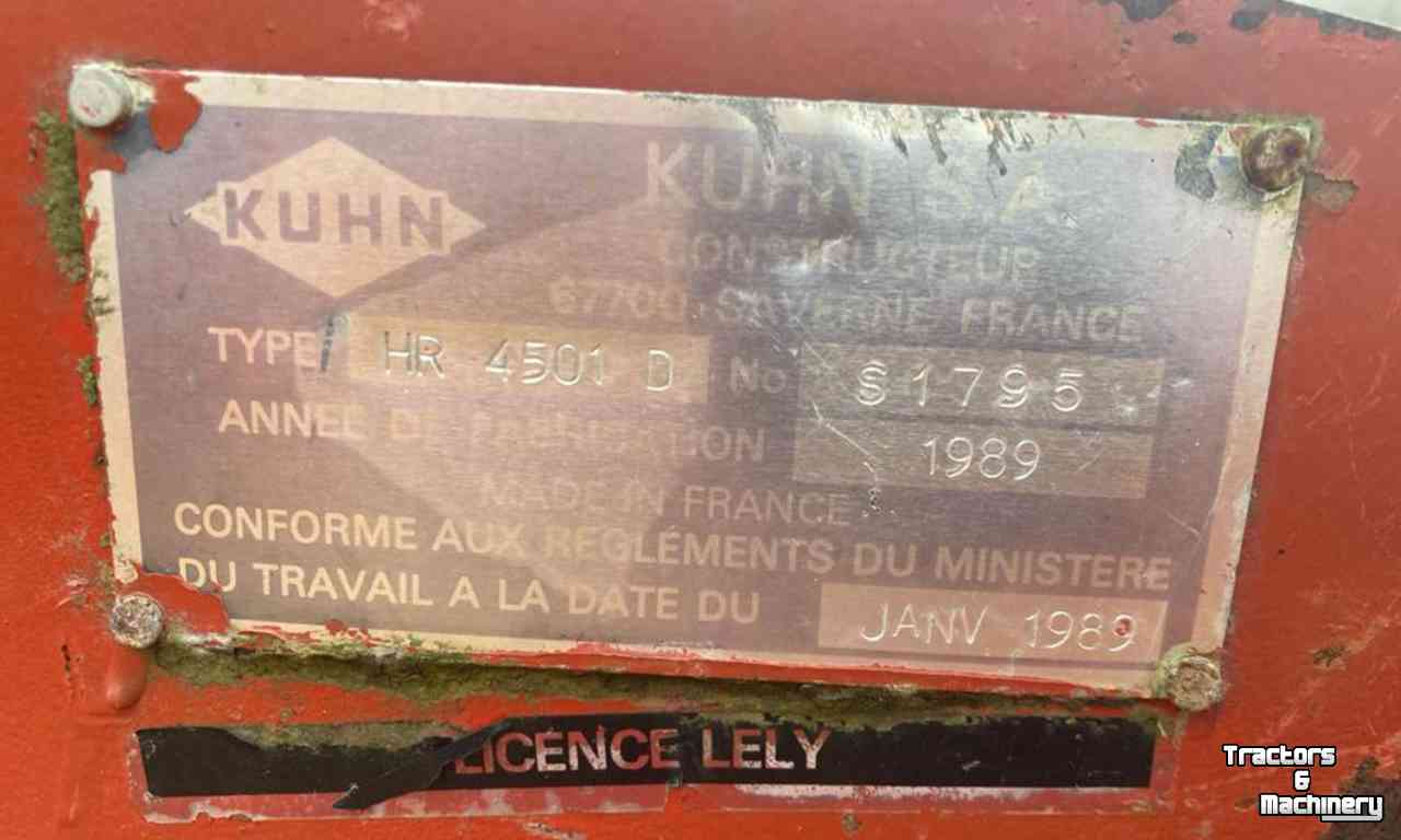 Kreiselegge Kuhn HR 4501 D Rotorkopeg