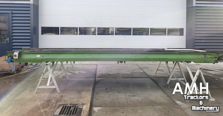 Förderband Grisnich 6265X765 Trogband, Troughed belt conveyor, Muldenbandförderer
