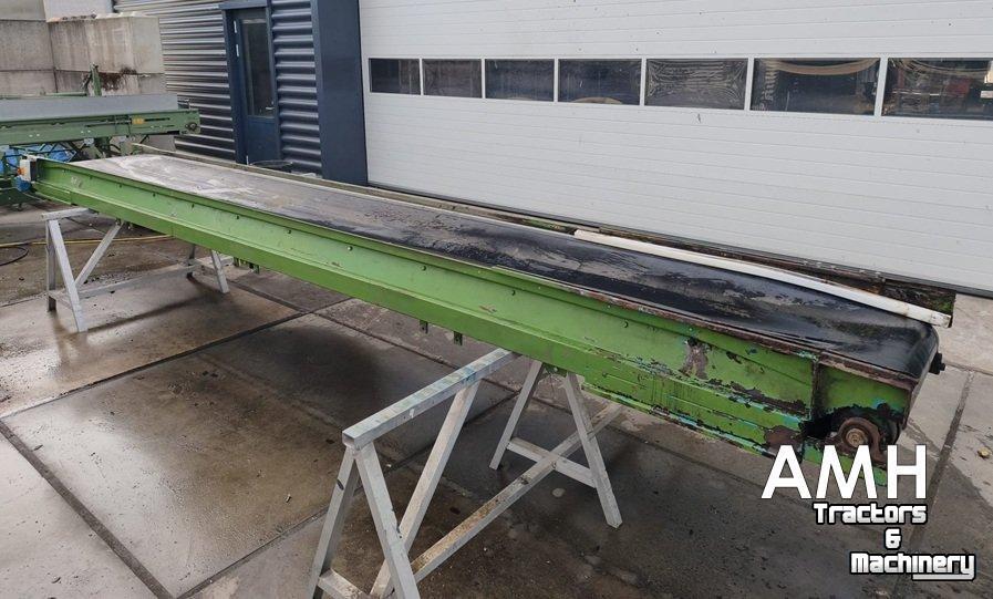 Förderband Grisnich 6265X765 Trogband, Troughed belt conveyor, Muldenbandförderer