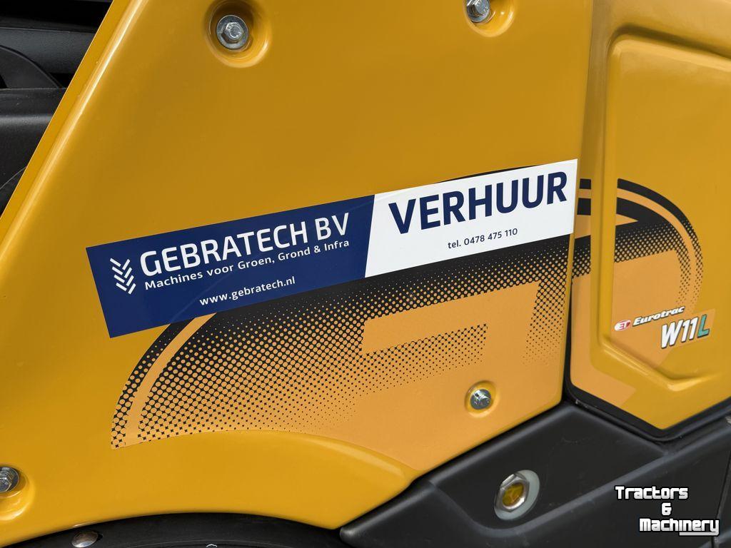 Radlader Eurotrac Verhuur | huur 2t loader €110 dag