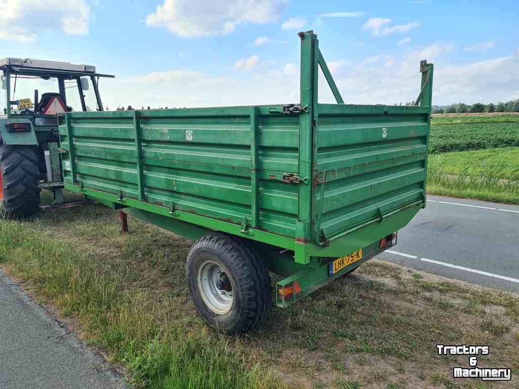 Kipper Coenders 5 tons kipper met opzetborden