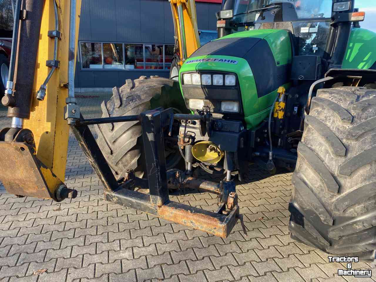 Schlepper / Traktoren Deutz AGROTRON TTV 610 + Herder MBK 512LS