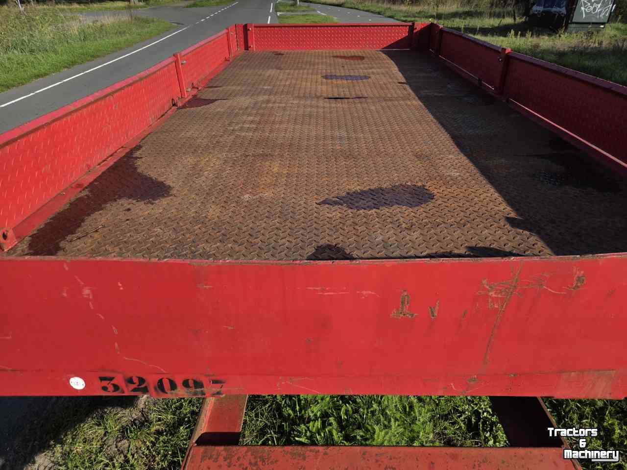 Anhänger Kersten 6 tons landbouwwagen 520x245cm bakke wagen