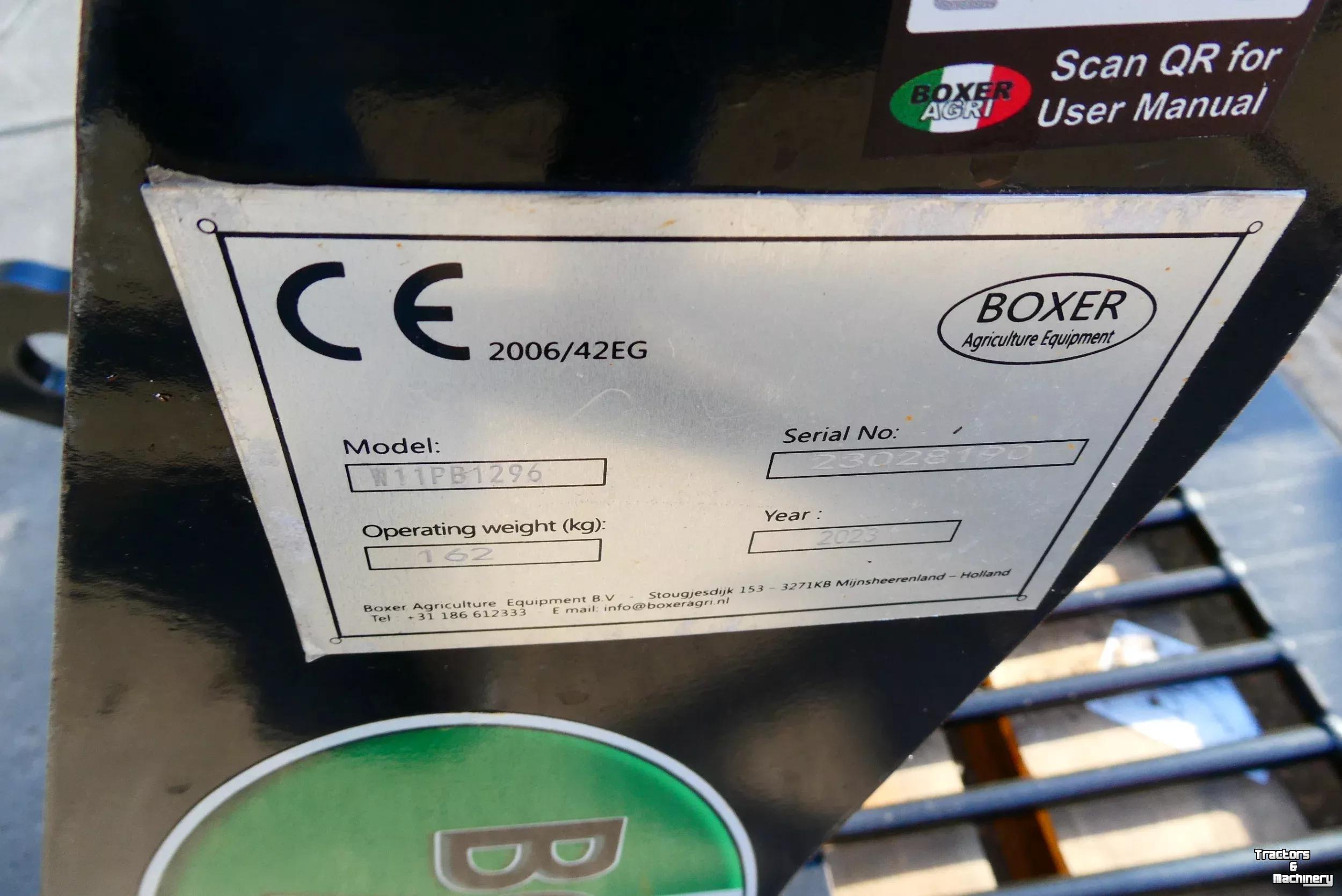 Gesteinlöffels Boxer Puinbak