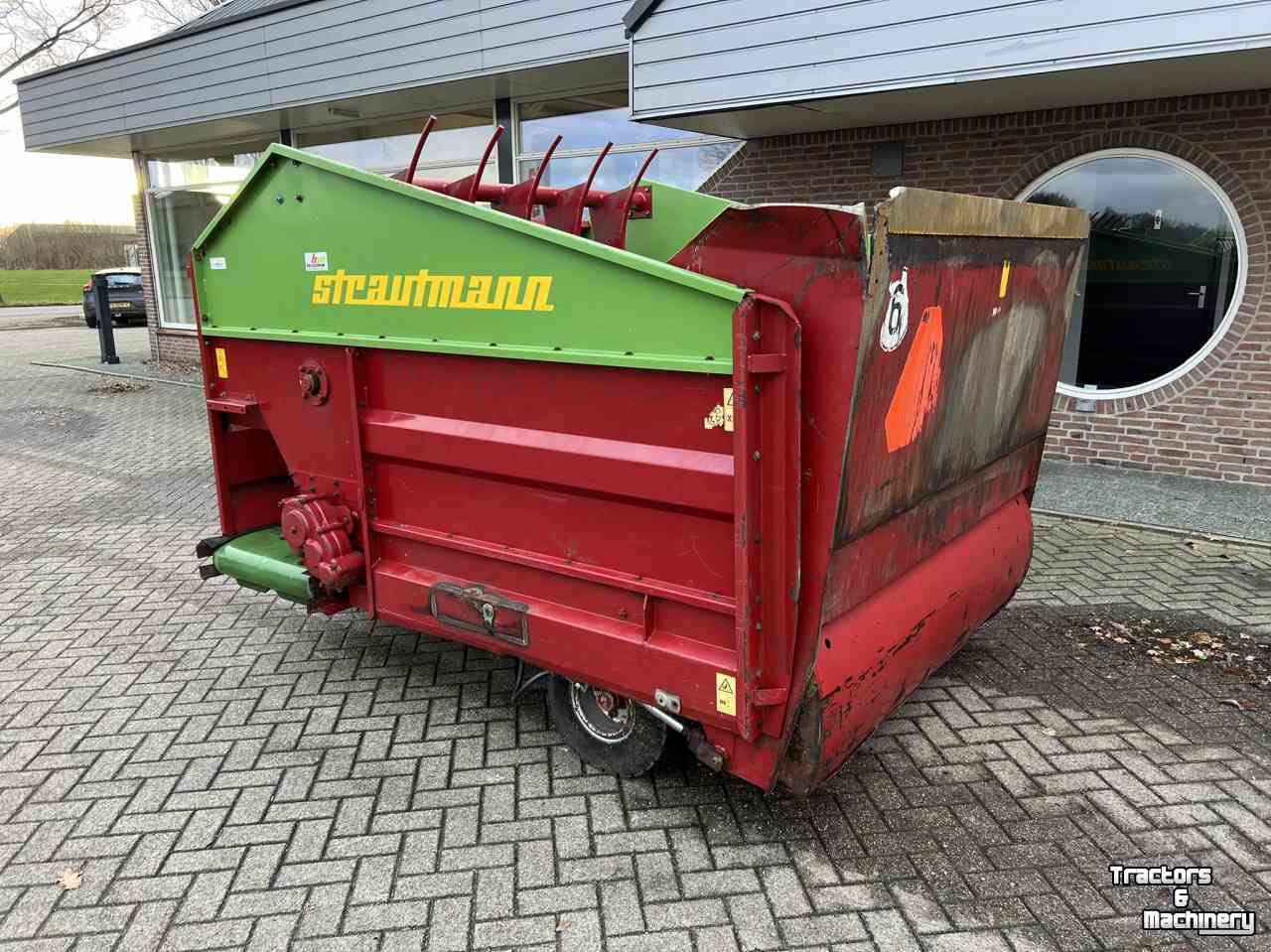 Siloblockverteilwagen Strautmann BVW blokkenwagen