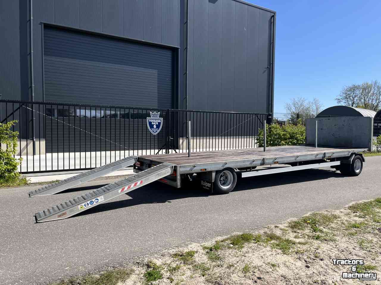 LKW Anhänger  Kuiper KD7002 Schamel aanhanger luchtgeremd