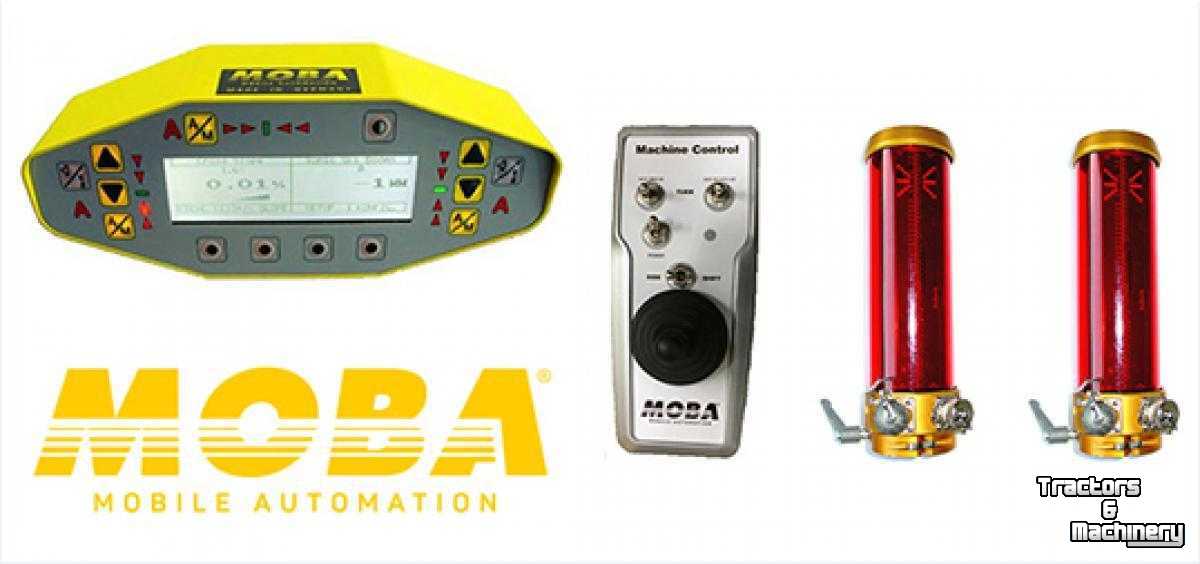 Planiergeräte  MOBA GS506 Machine Control voor Levellers en Kilverbakken