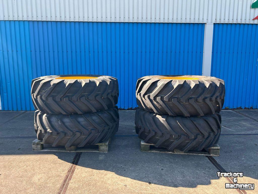 Räder, Reifen, Felgen & Distanzringe Michelin 4x XMCL 480/80R26 JCB 12g.