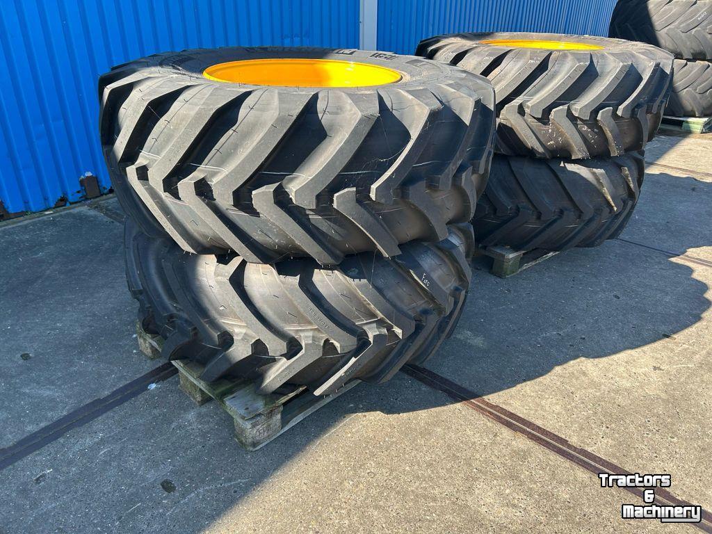 Räder, Reifen, Felgen & Distanzringe Michelin 4x XMCL 480/80R26 JCB 12g.