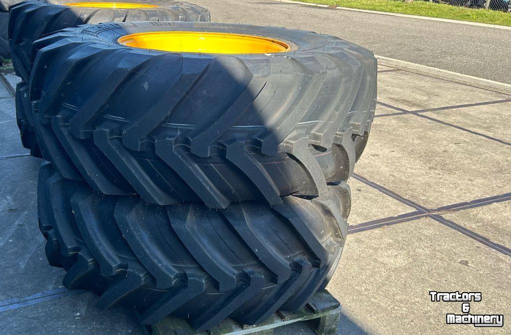 Räder, Reifen, Felgen & Distanzringe Michelin 4x XMCL 480/80R26 JCB 12g.