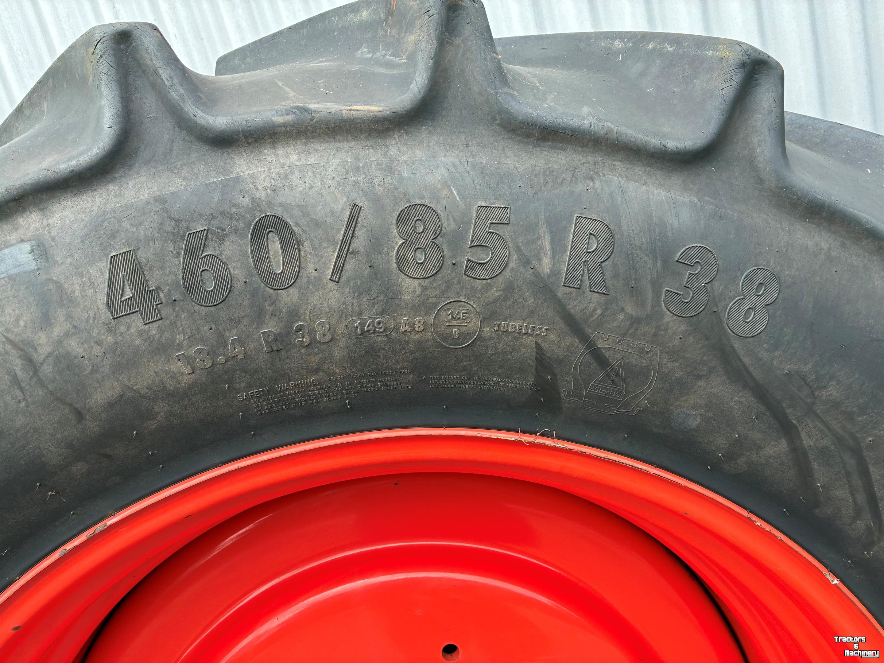 Räder, Reifen, Felgen & Distanzringe Continental 460/85R38