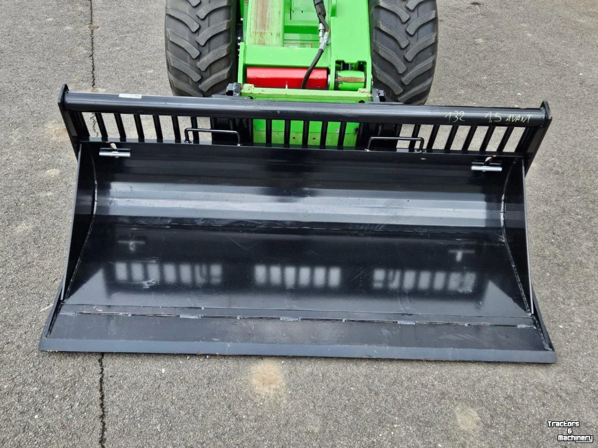 Gesteinlöffels Avant Puinbak 147 cm met inlegvel