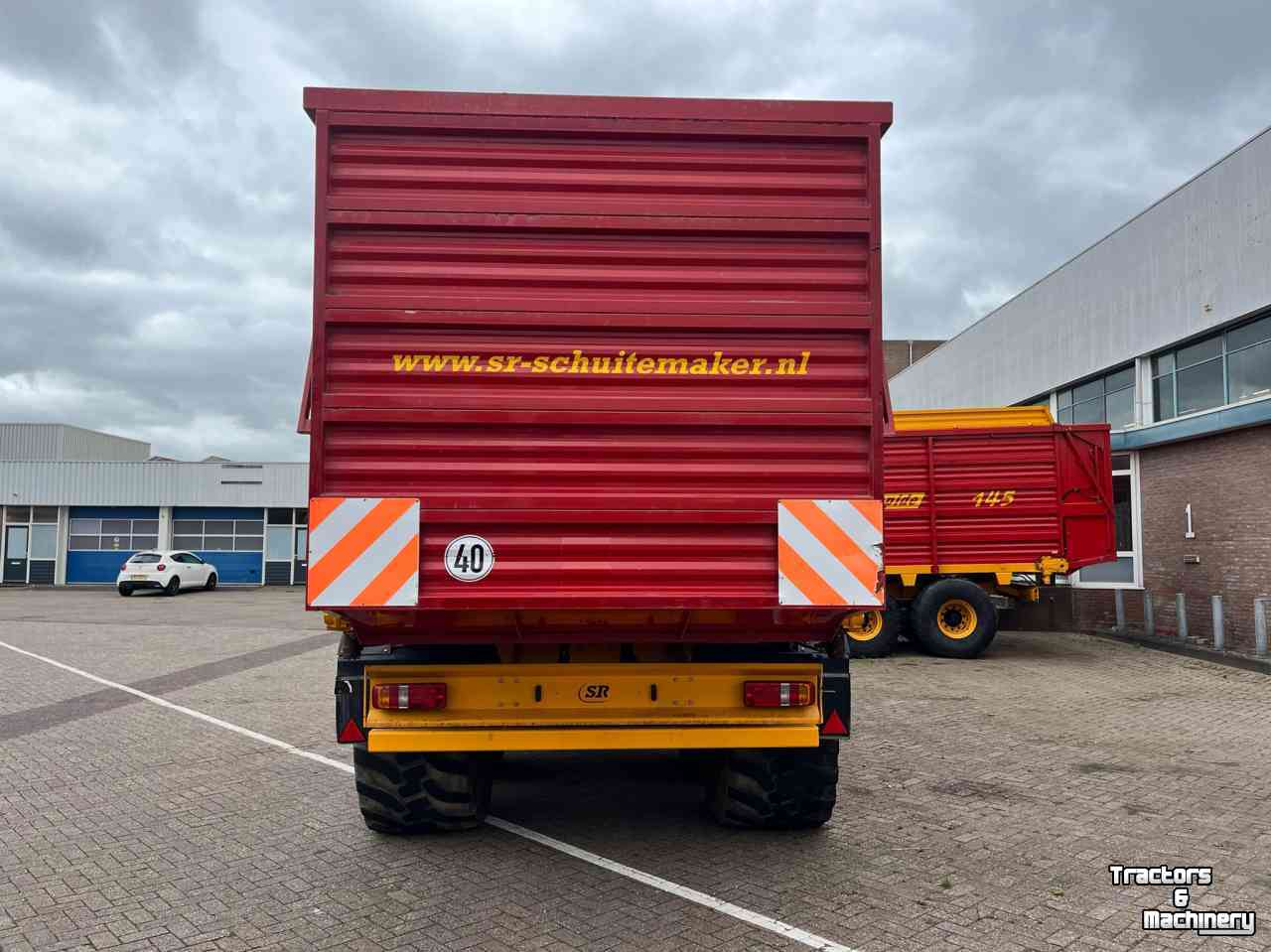 Lade- und Dosierwagen Schuitemaker Rapide 2000 SW opraapwagen