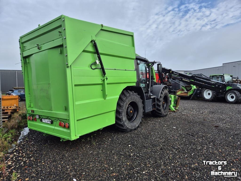 Schlepper / Traktor JCB Fastrac 4220 met container