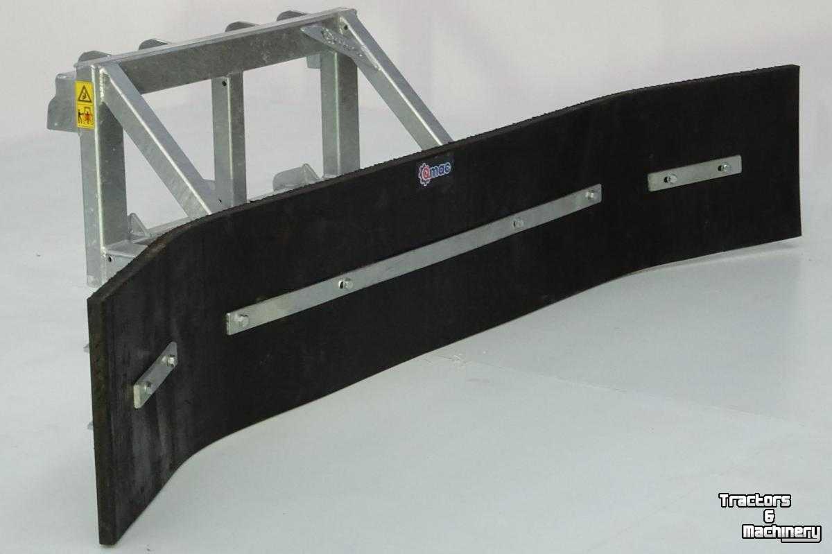 Gummi-Schieber Qmac Modulo rubber erfschuif straatschuif wegenschuif aanbouw Schaffer