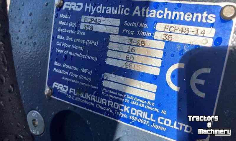 Abbruch- und Sortiergreifers Furukawa FCP40