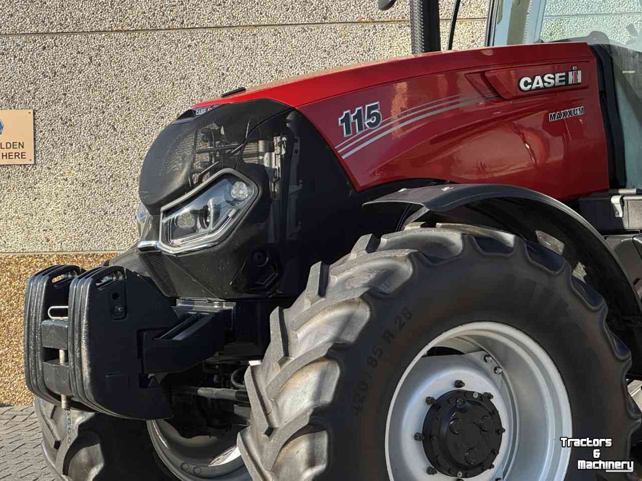 Schlepper / Traktor Case-IH Maxxum 115 Active 8  vol geveerd 40km