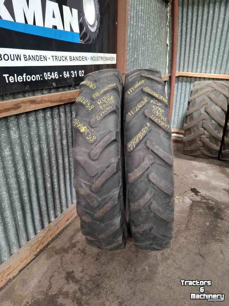 Räder, Reifen, Felgen & Distanzringe Alliance 11.2R38 (270/95R38)