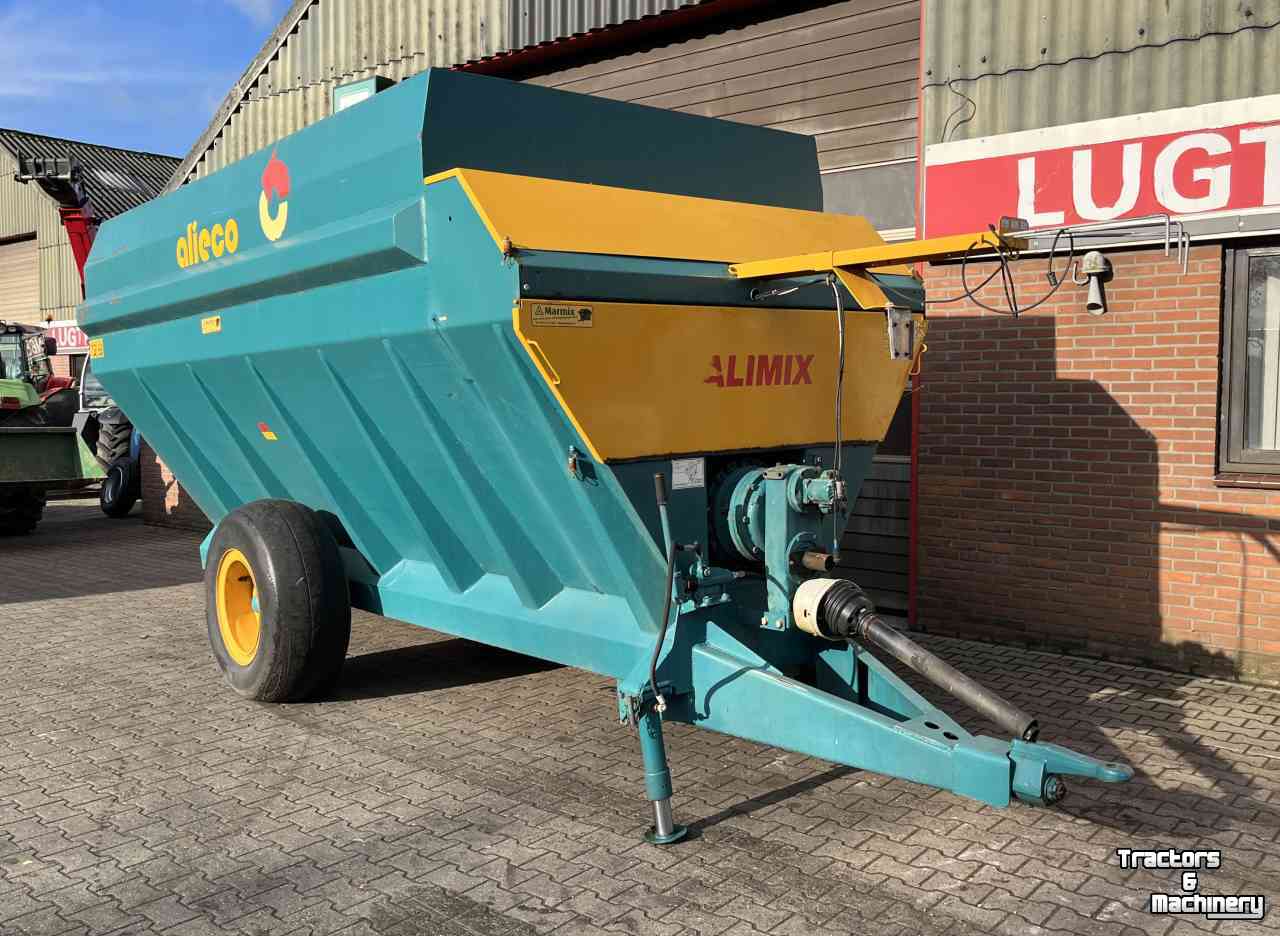 Futtermischwagen  Alieco Alimix horizontale voermengwagen