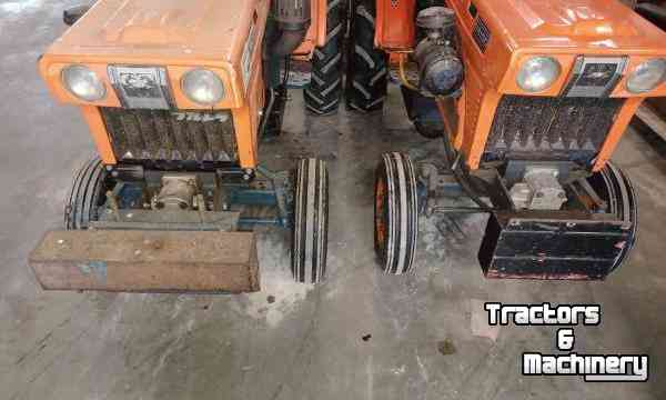 Gartentraktoren Kubota B 7001 E en B 6001 2WD SmalspoorTractoren