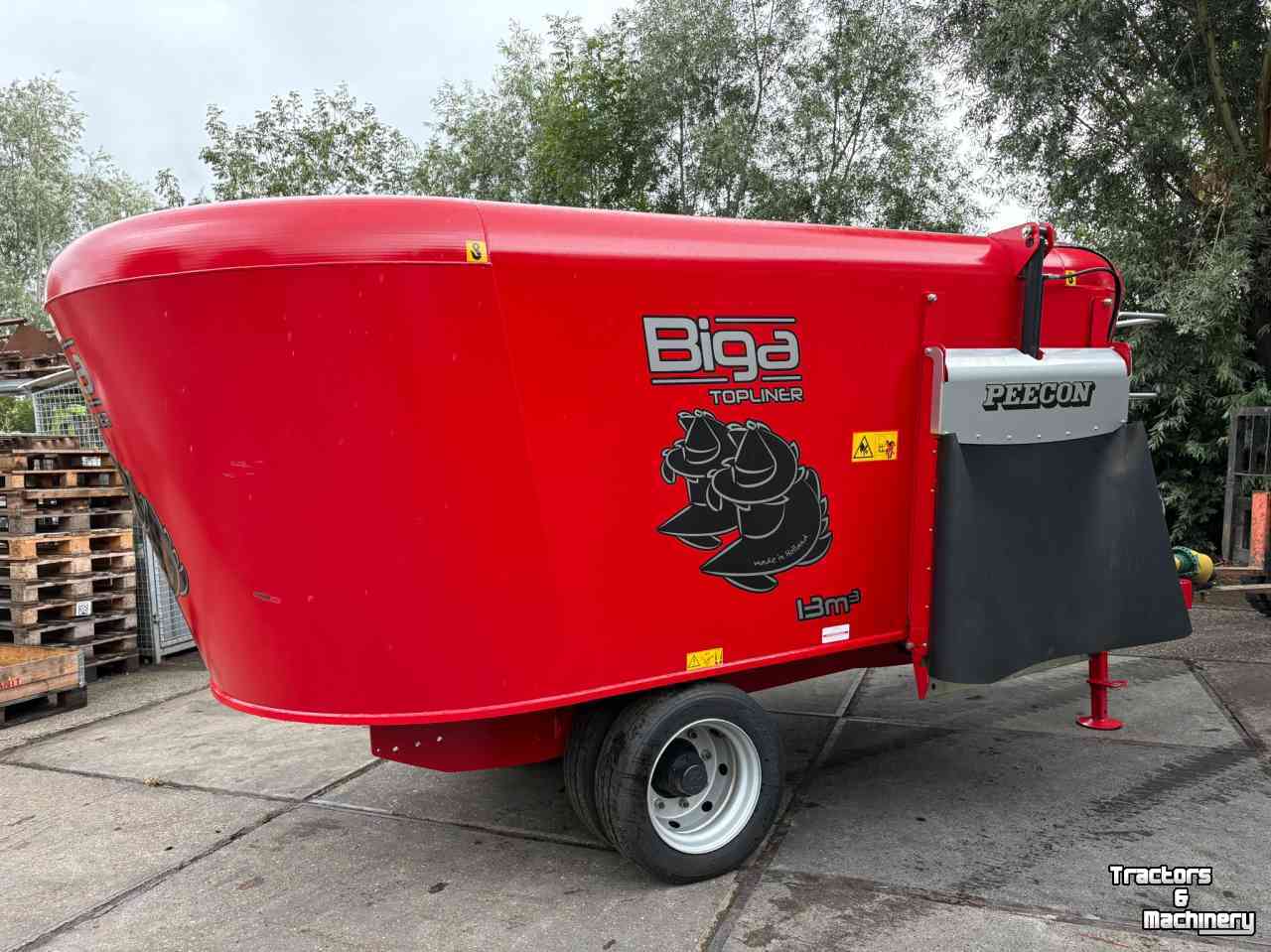 Futtermischwagen Horizontal Peecon Peecon Biga 13-197/230