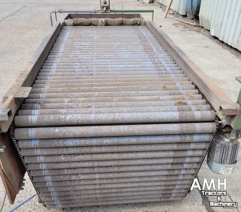 Förderband Schouten Leesband 2200X1000 ROLLENLEESTAFEL ROLLER INSPECTION BELT ROLLENVERLESETISCH