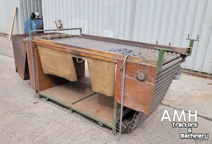 Förderband Schouten Leesband 2200X1000 ROLLENLEESTAFEL ROLLER INSPECTION BELT ROLLENVERLESETISCH