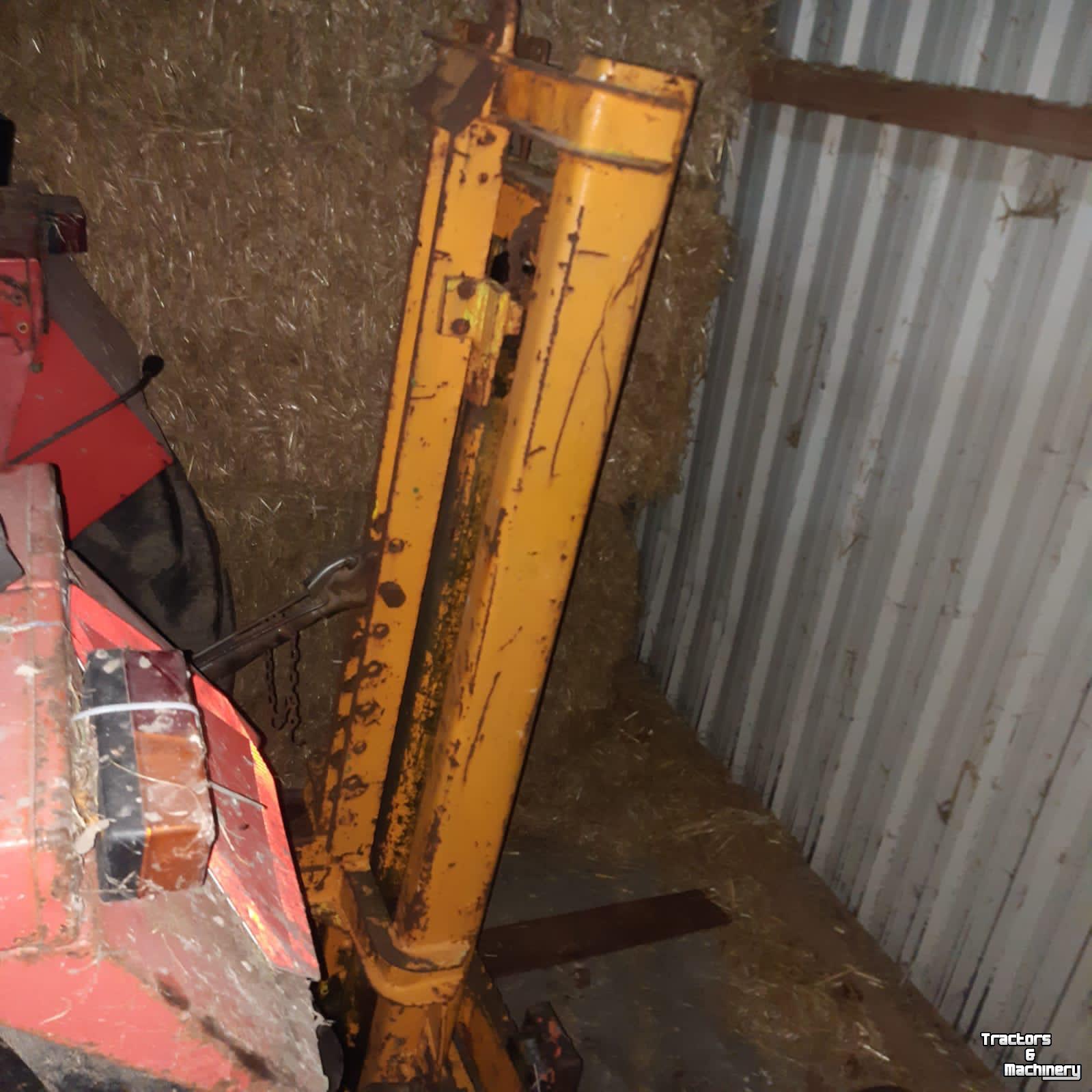 Anbau Hydraulik Stapler / Mini Gabelstapler  Hefmast met pallet lepels