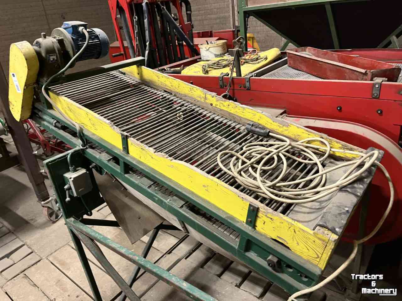 Sonstiges Förderanlagen und Material-Handling-Ausrüstungen Visser Zeefketting, op onderstel