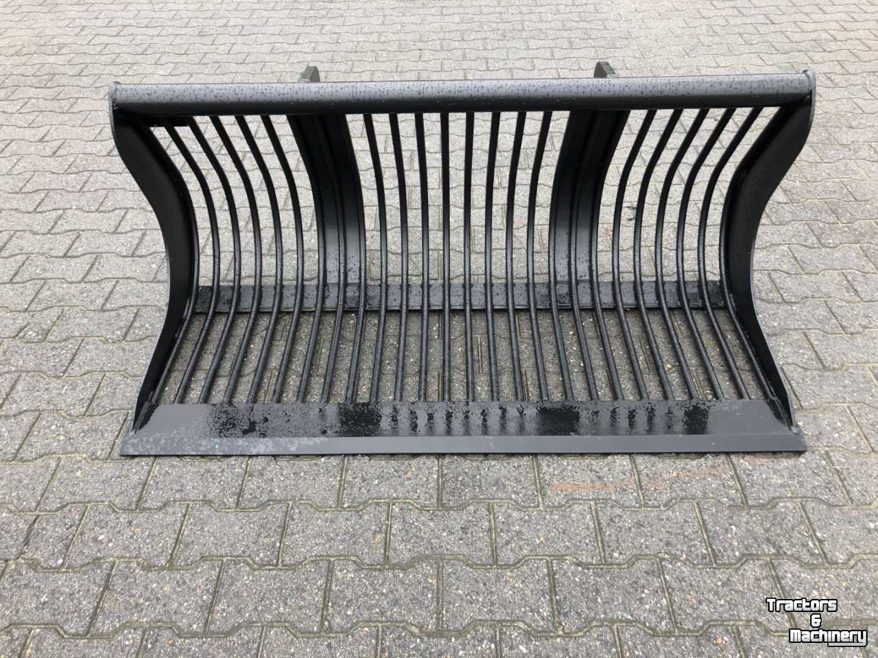 Gesteinlöffels JCB Puinbak Puinriek Skeleton Bucket Gitterschaufel JCB Weidemann