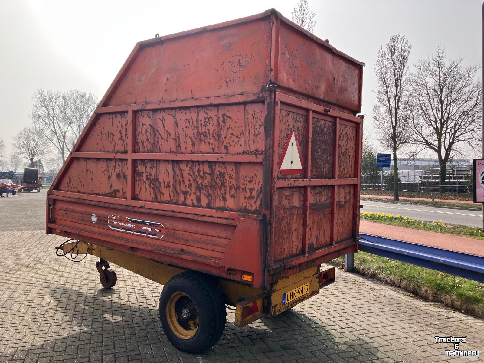 Kipper Schuitemaker 4Tons kipper