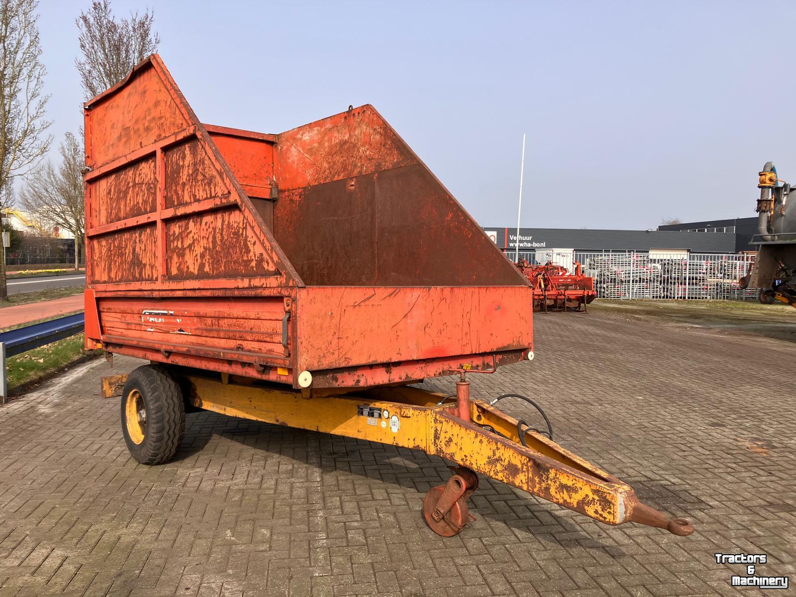 Kipper Schuitemaker 4Tons kipper
