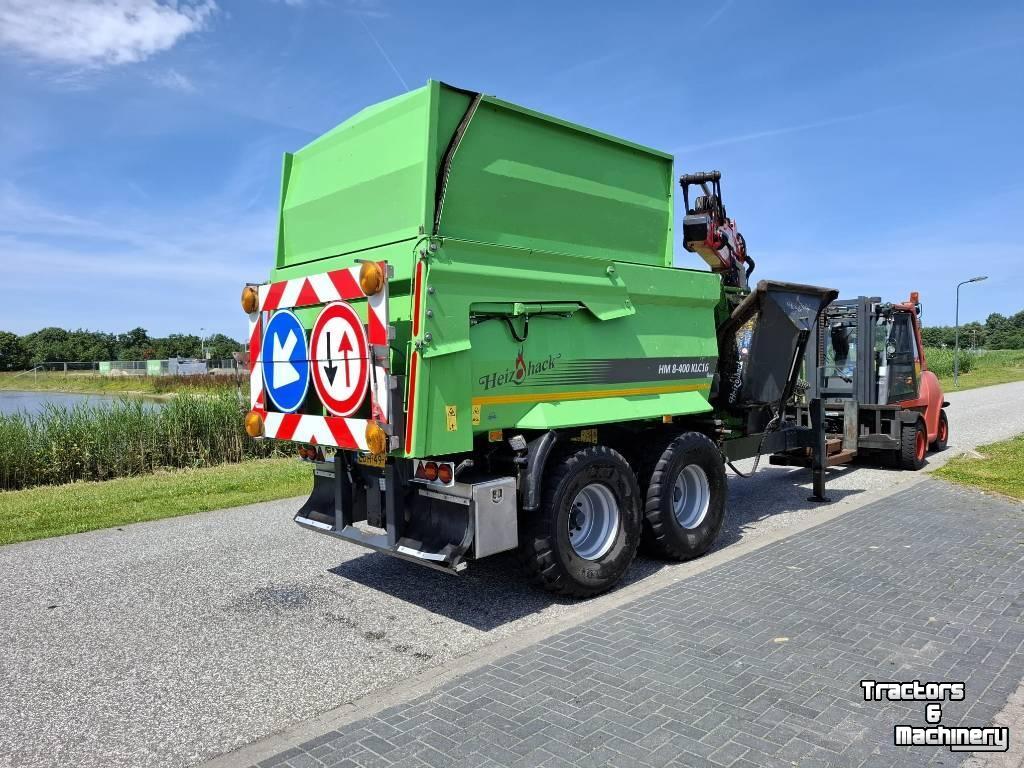 Holzschredder Heizohack HM 8-400 KLC 16 chipper combi