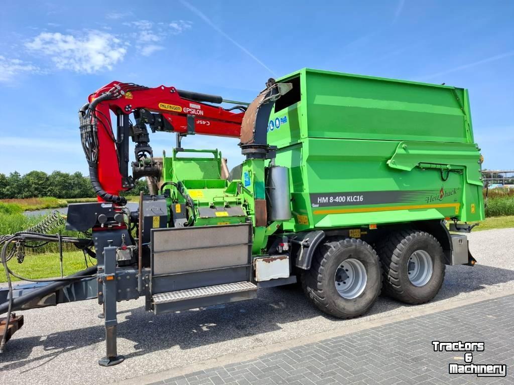Holzschredder Heizohack HM 8-400 KLC 16 chipper combi