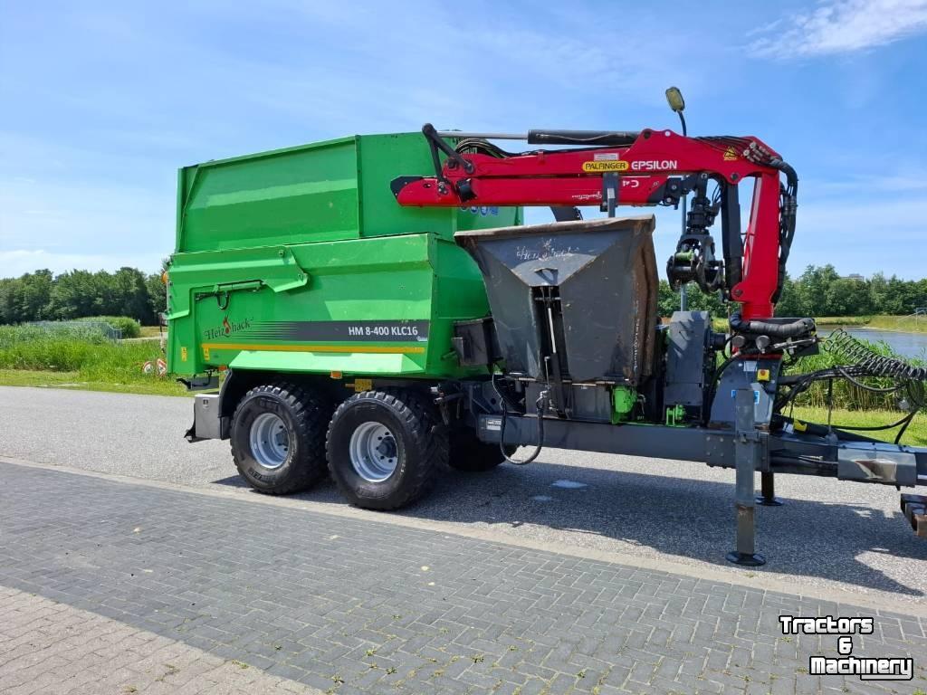 Holzschredder Heizohack HM 8-400 KLC 16 chipper combi