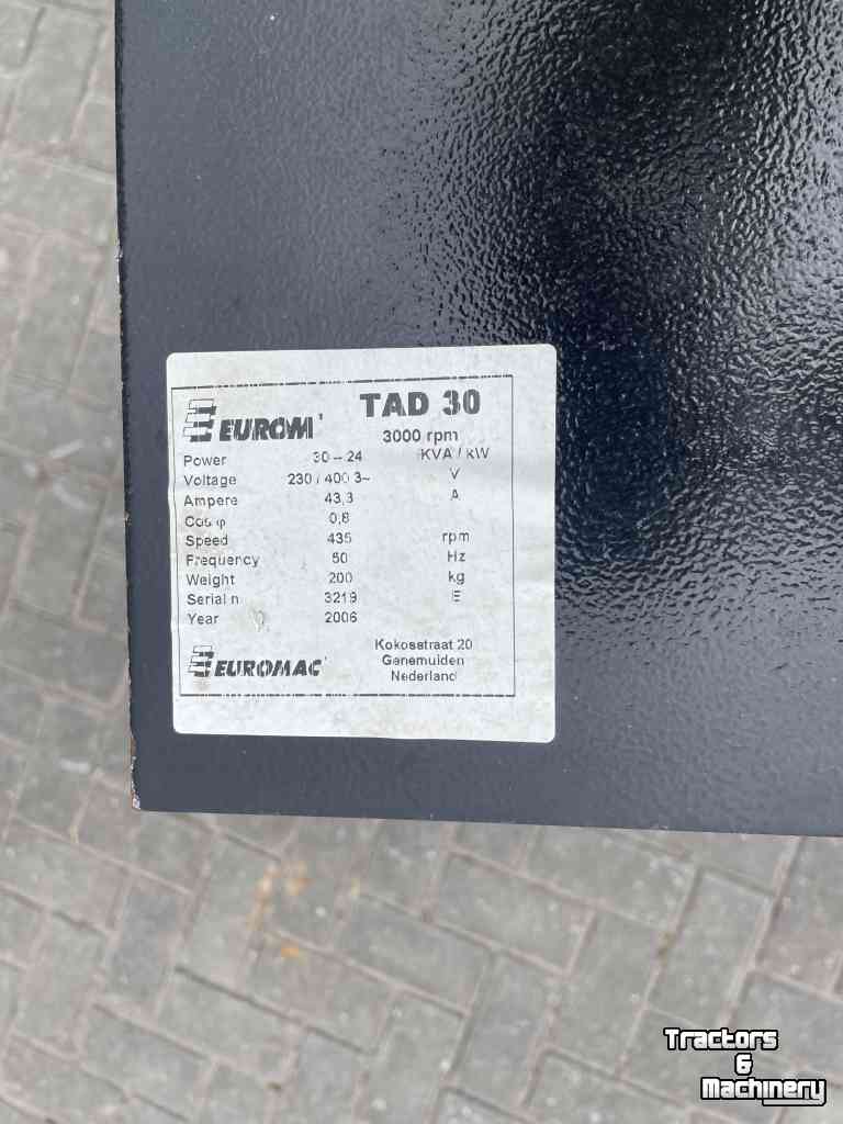 Stromaggregate Eurom TAD30 trekkeraggregaat