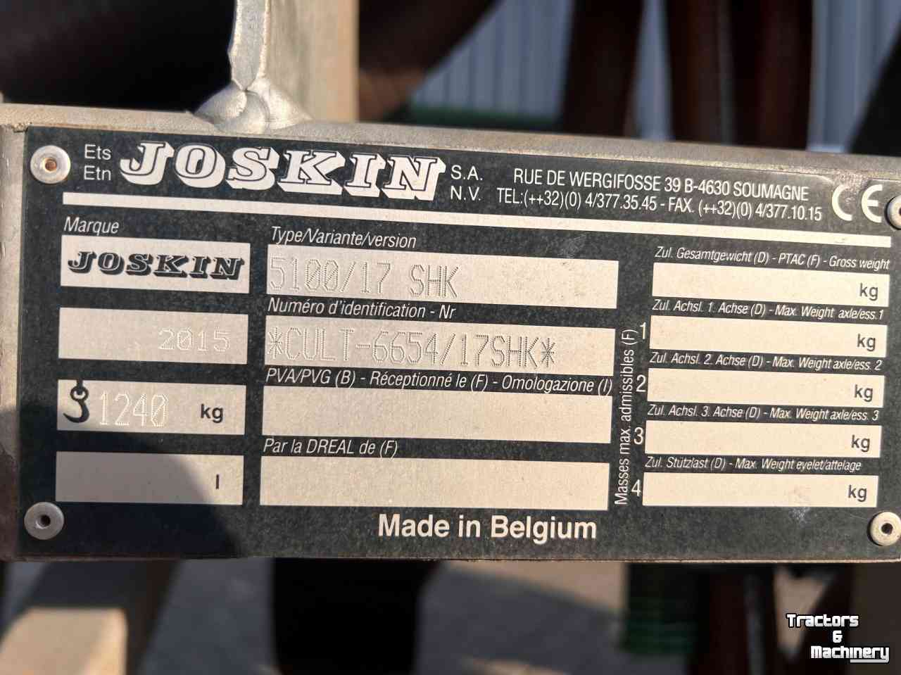 Ackerlandinjektor Joskin Terraflex 5100/17 SHK