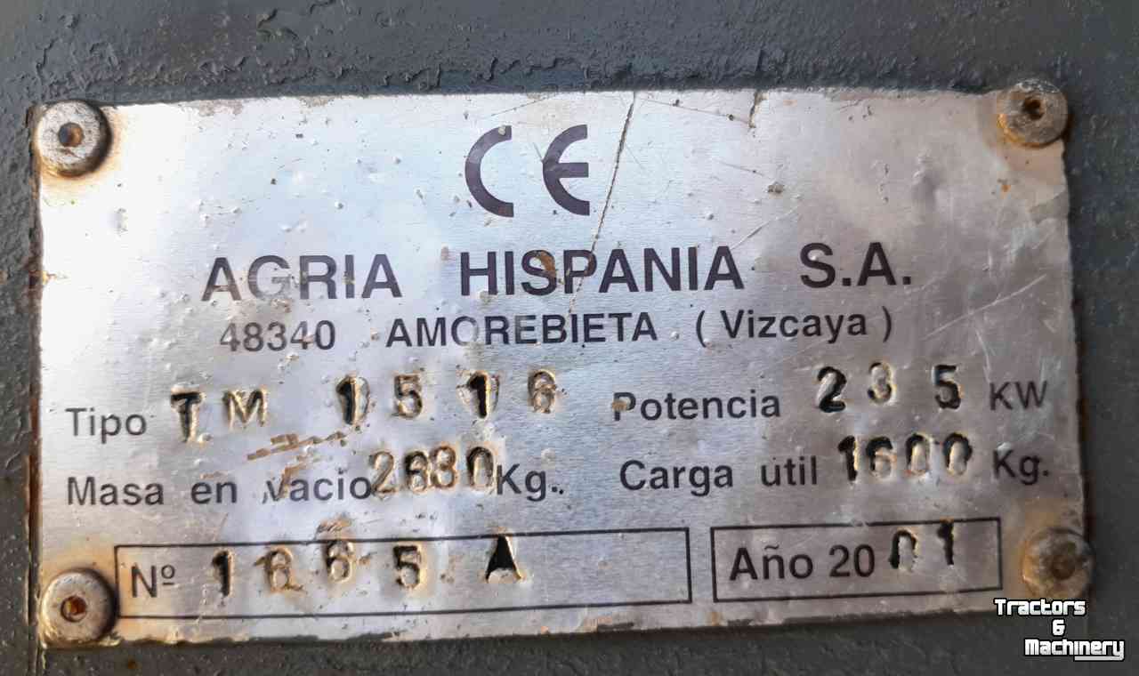 Geländestapler  Agria TM1516