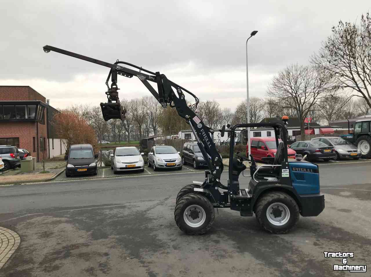 Holzgreifers  Bakker houtgrijper bomentang CW10 en Euro snelwissel