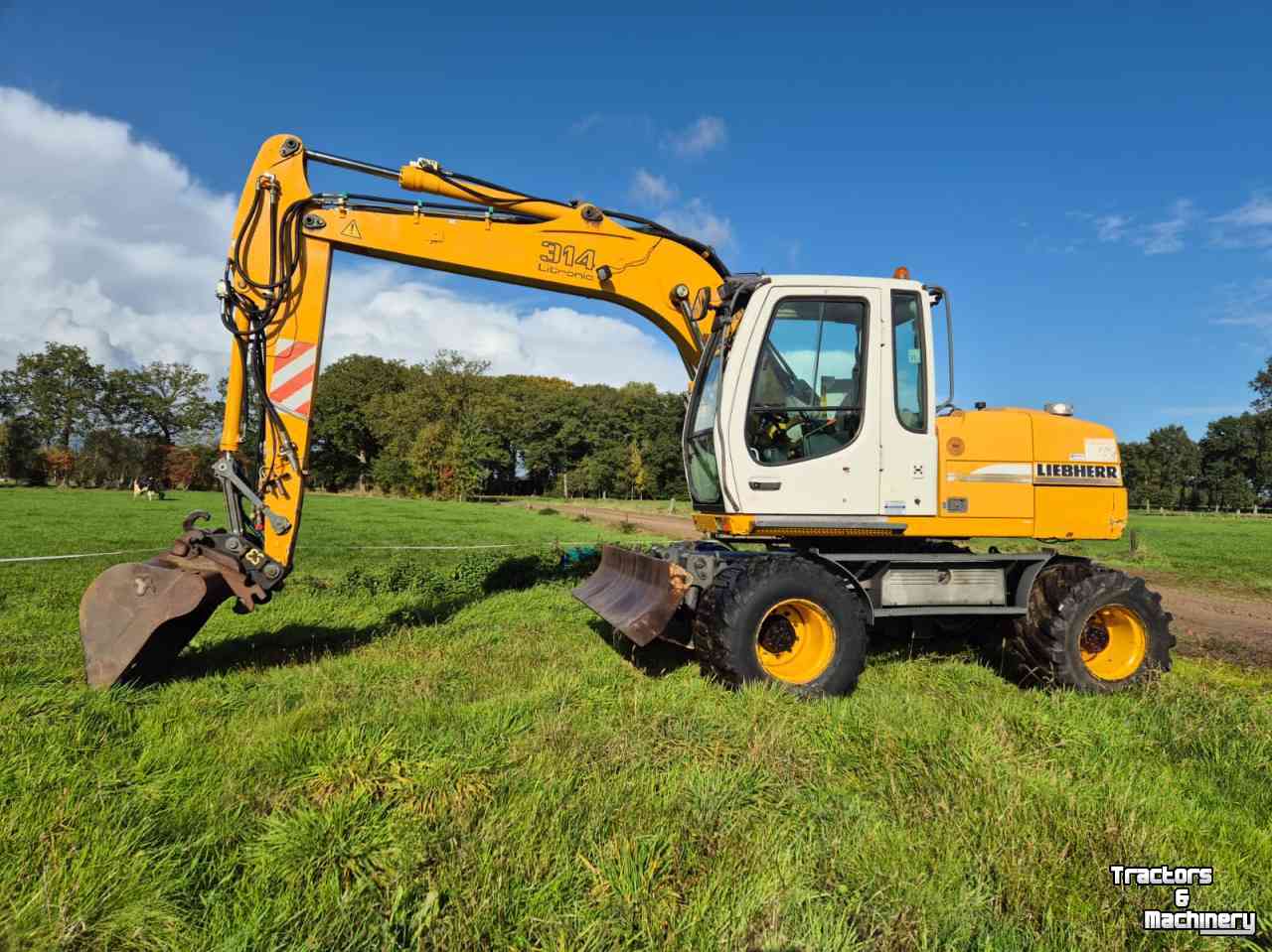 Bagger / Baggermaschine Liebherr A 314 Litronic