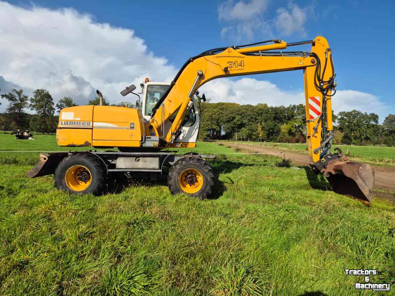 Bagger / Baggermaschine Liebherr A 314 Litronic