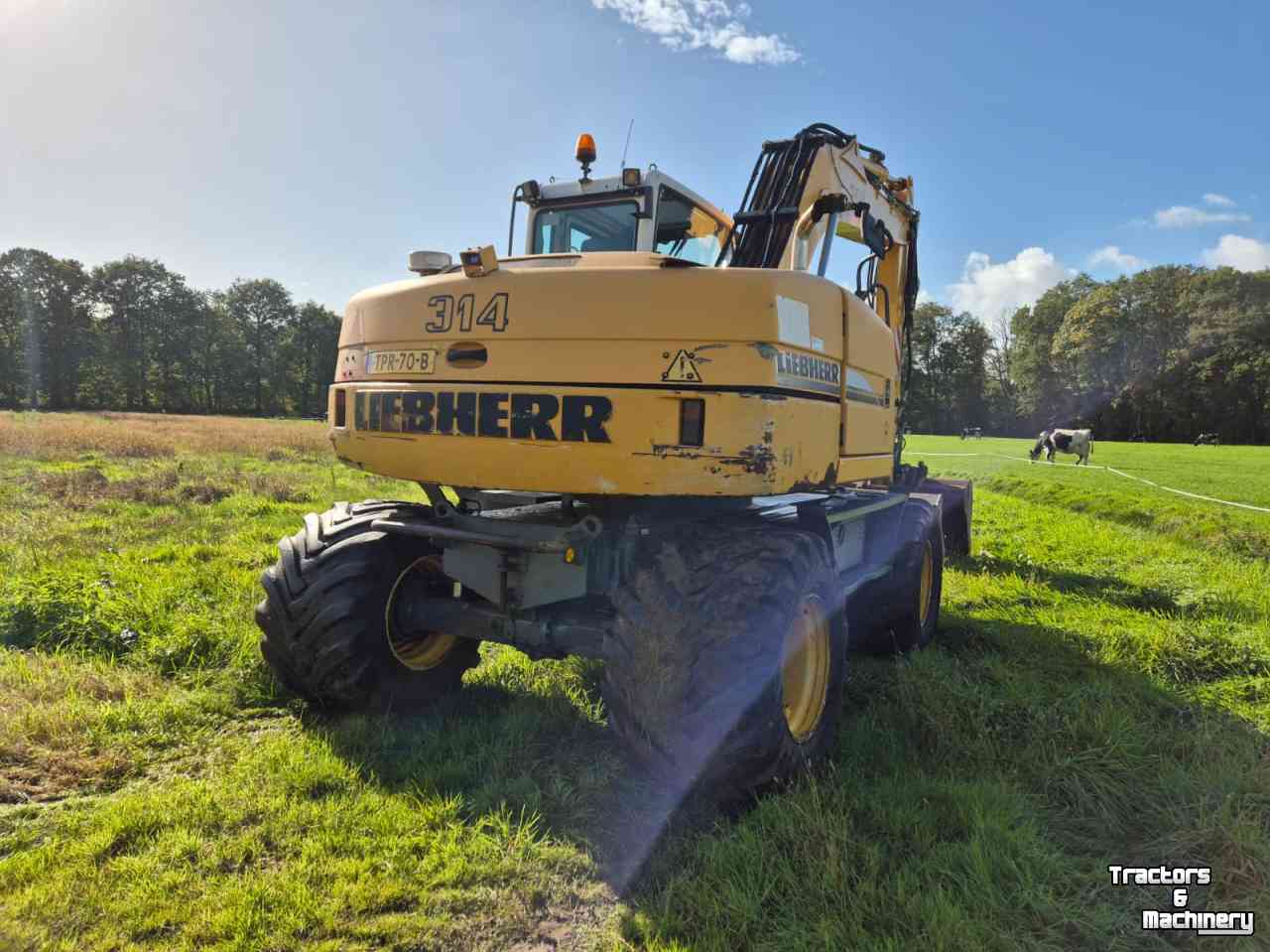 Bagger / Baggermaschine Liebherr A 314 Litronic