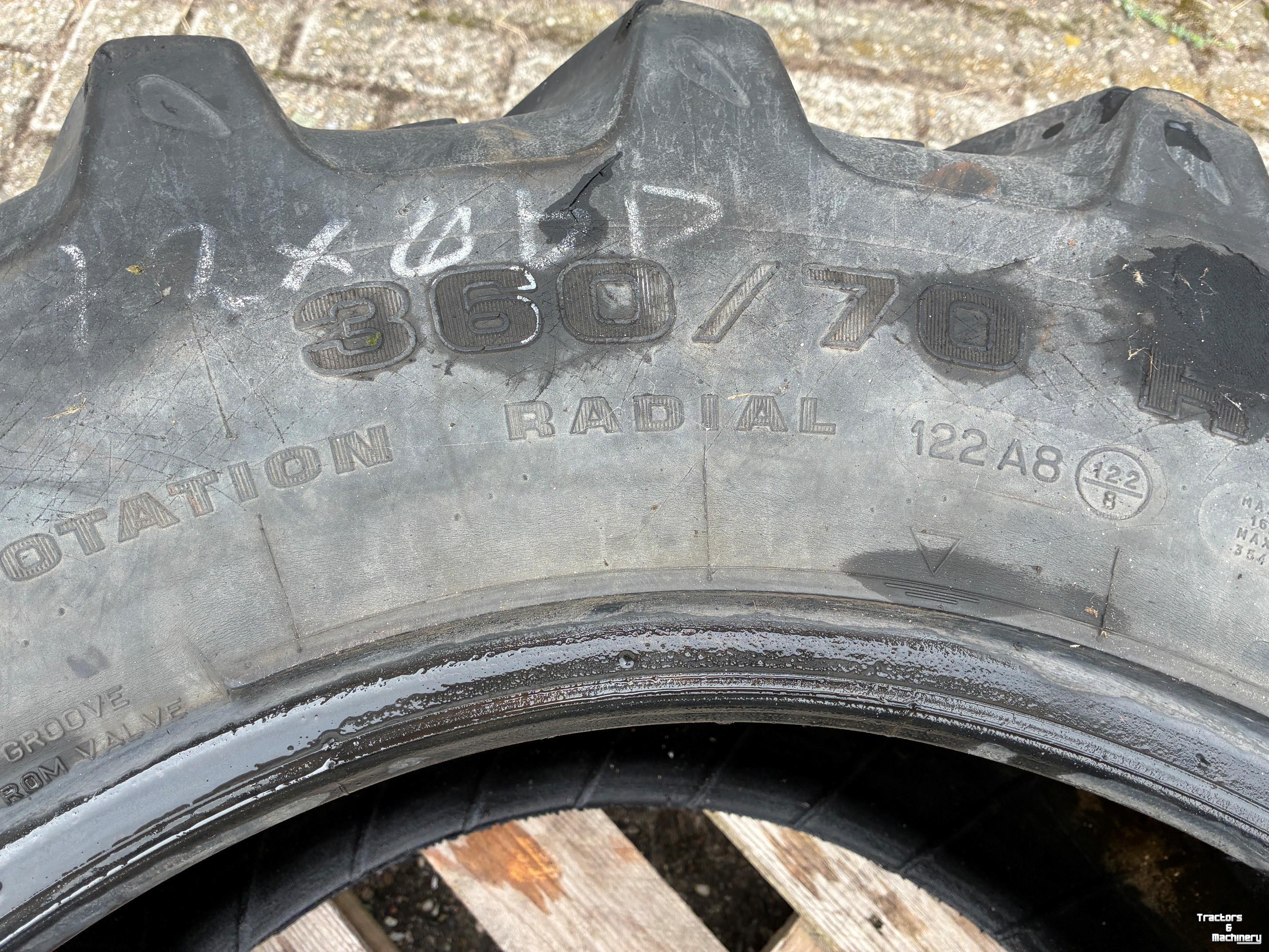 Räder, Reifen, Felgen & Distanzringe Kleber 360/70R24