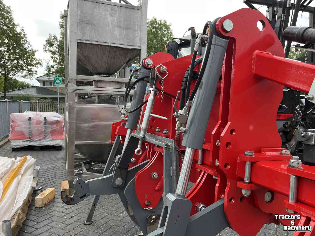 Tiefenlockerer Unia Plow B4 voorzetwoeler/digger (MET 6 TANDEN, 2 ONGEMONTEERD)