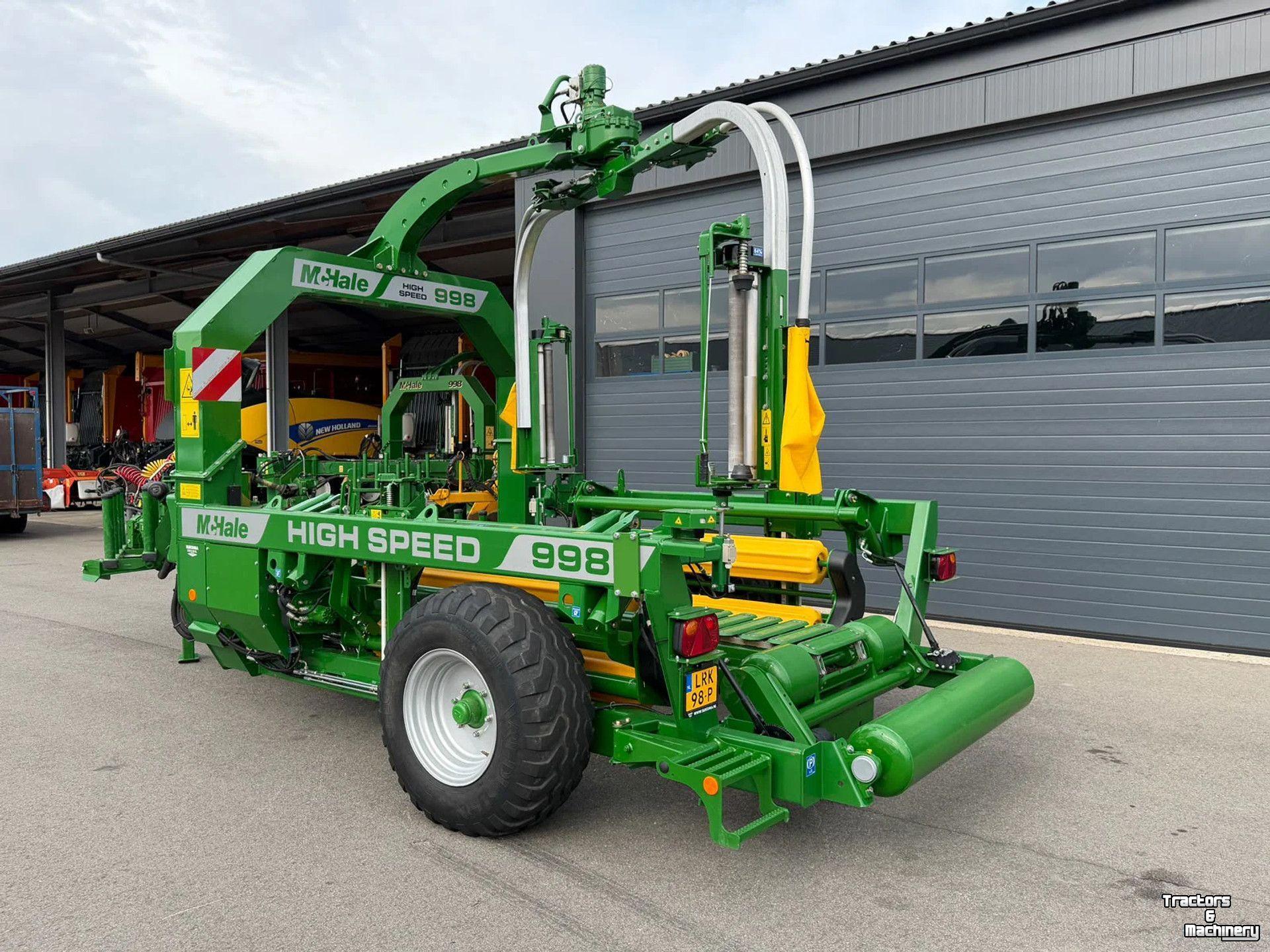 Ballenwickelmaschine McHale 998 High Speed Wikkelaar
