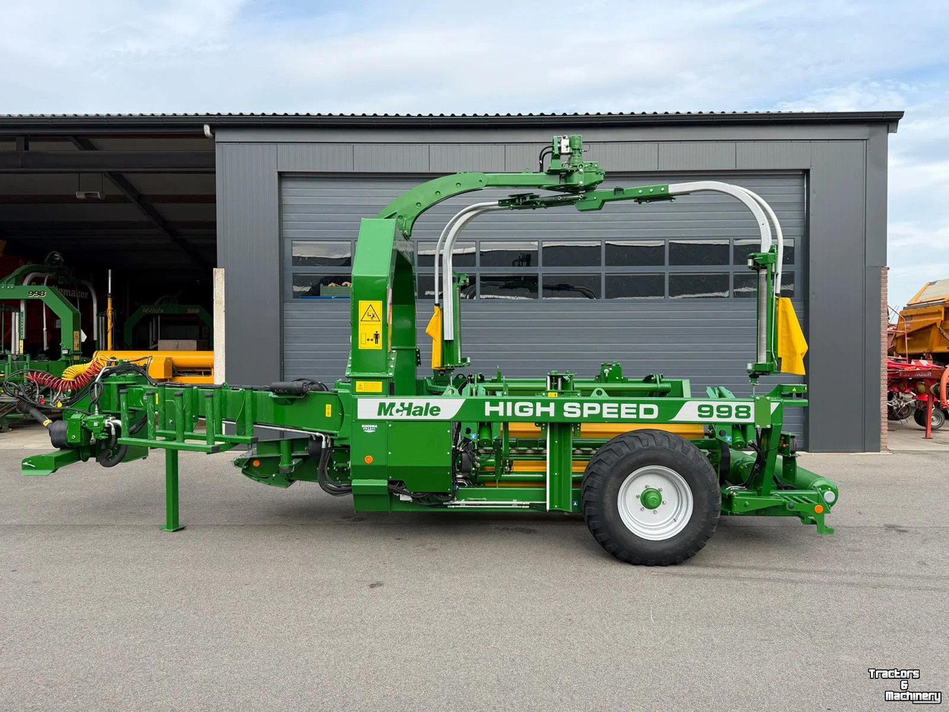 Ballenwickelmaschine McHale 998 High Speed Wikkelaar