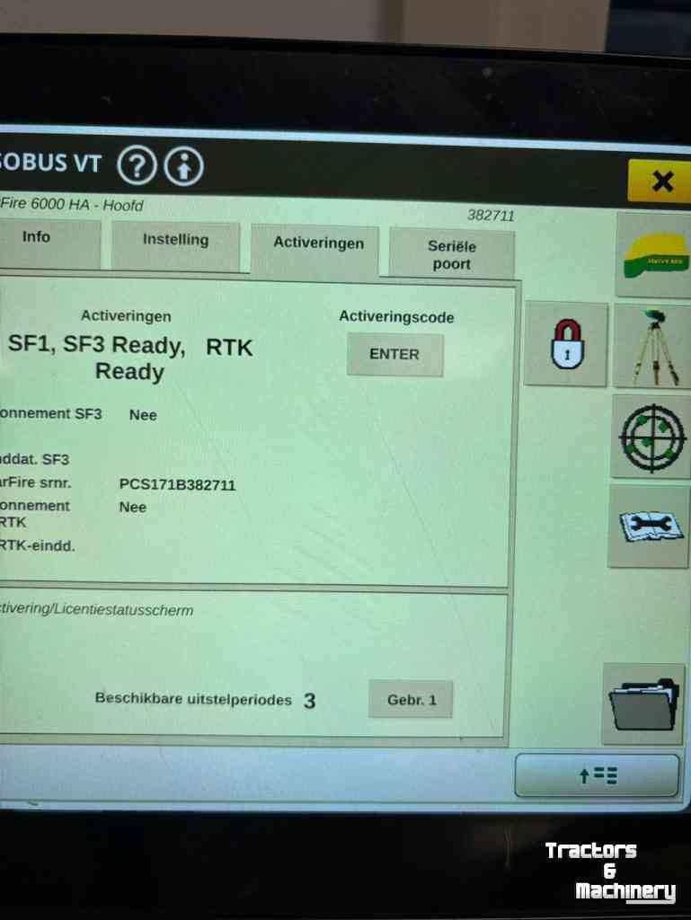 GPS Lenksystemen und Zubehör John Deere SF6000 + RTK